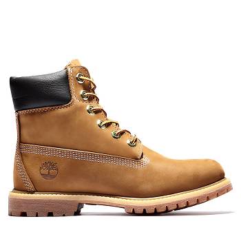 Timberland 6-Inch Premium - Hnede Nepremokave Topanky Damske, TB0442Q